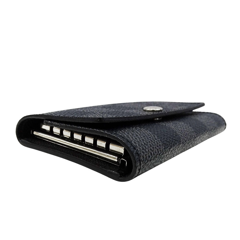 LOUIS VUITTON ルイ・ヴィトン ミュルティクレ6 キーケース ブラック N62662 ダミエグラフィットキャンバス メンズ 【中古】