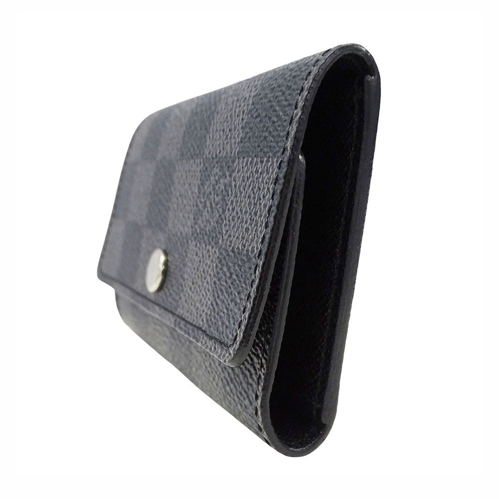 LOUIS VUITTON ルイ・ヴィトン ミュルティクレ6 キーケース ブラック N62662 ダミエグラフィットキャンバス メンズ 【中古】
