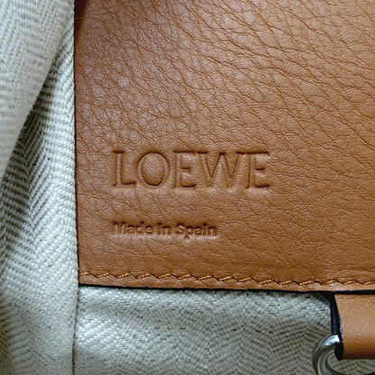 LOEWE ロエベ ハンモック ミニ 2wayバッグ ハンドバッグ ブラウン ブラック レザー レディース 【中古】