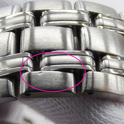 OMEGA オメガ シーマスター120 ジャックマイヨール 2506.80 メンズ 腕時計 3000本限定 デイト 自動巻き AT ステンレス SS シルバー ブルー 磨き済み 【中古】