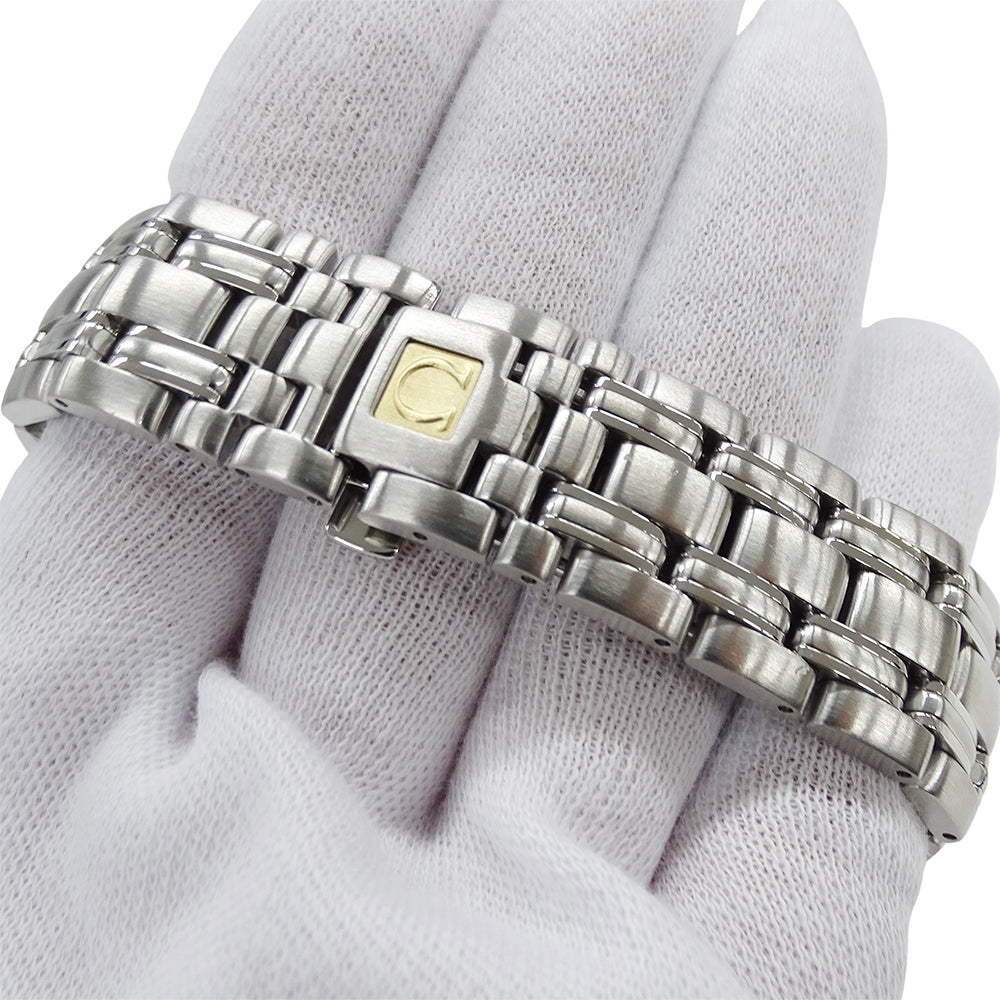 OMEGA オメガ シーマスター120 ジャックマイヨール 2506.80 メンズ 腕時計 3000本限定 デイト 自動巻き AT ステンレス SS シルバー ブルー 磨き済み 【中古】