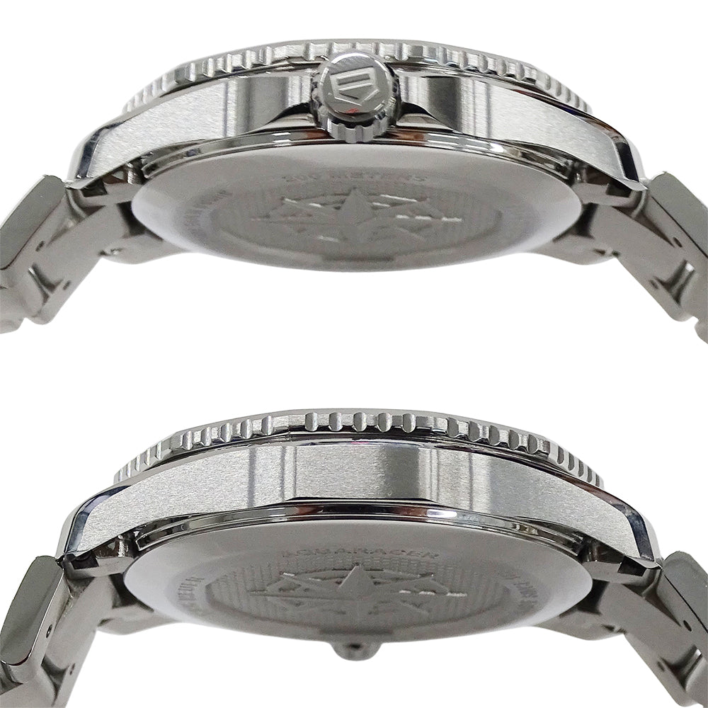 TAG Heuer タグホイヤー アクアレーサー WBP1114 BA0000 メンズ 腕時計 デイト ソーラーグラフ ステンレス SS シルバー ブラック 磨き済み 【中古】
