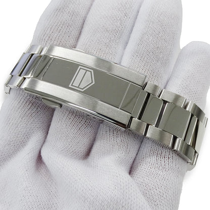 TAG Heuer タグホイヤー アクアレーサー WBP1114 BA0000 メンズ 腕時計 デイト ソーラーグラフ ステンレス SS シルバー ブラック 磨き済み 【中古】
