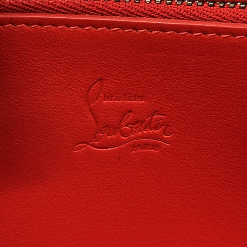 Christian Louboutin クリスチャンルブタン 長財布 ブルー レザー レディース メンズ 【中古】