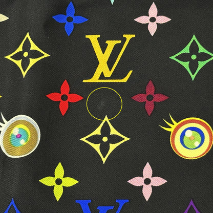 LOUIS VUITTON ルイ・ヴィトン アイラブモノグラム・スカーフ スカーフ モノグラム マルチカラー ノワール ブラック マルチカラー M72124 シルク レディース 【中古】