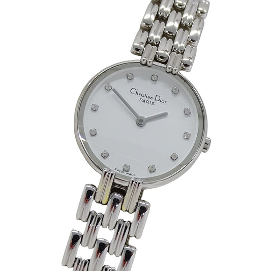 Dior ディオール バギラ D44-120 レディース 腕時計 クオーツ QZ ステンレス 磨き済み【中古】