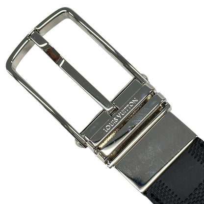 LOUIS VUITTON ルイ・ヴィトン サンチュール・ボストン ベルト ダミエアンフィニ ノワール ブラック M9674 メンズ 【中古】