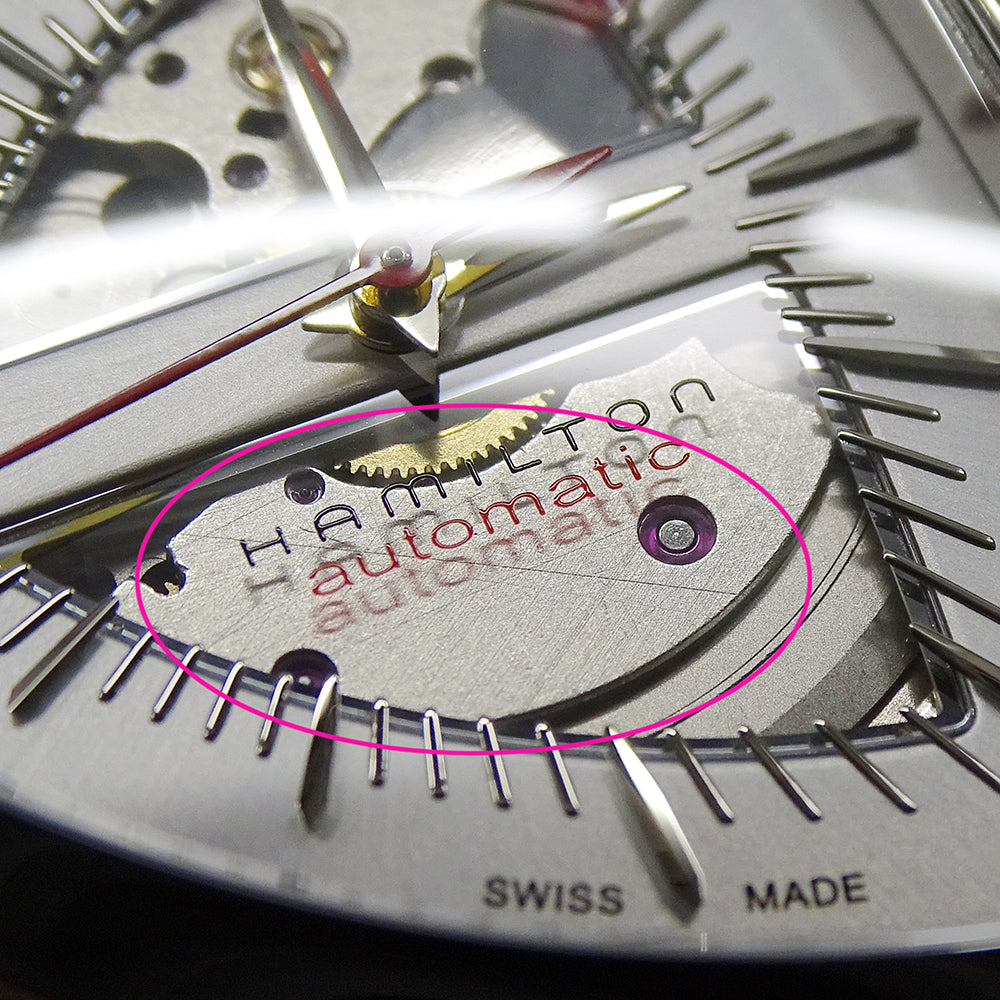 HAMILTON ハミルトン ベンチュラ H245150 メンズ 腕時計 自動巻き AT ステンレス レザー 磨き済み【中古】