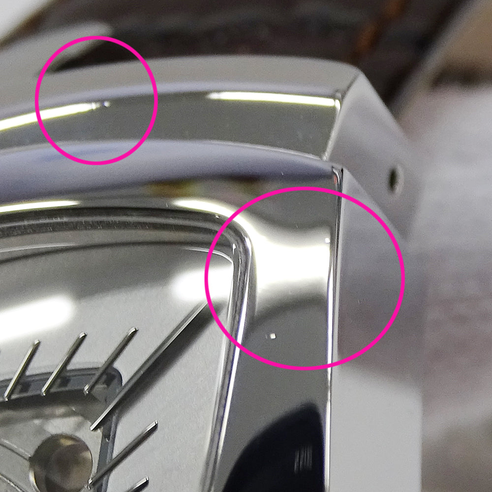 HAMILTON ハミルトン ベンチュラ H245150 メンズ 腕時計 自動巻き AT ステンレス レザー 磨き済み【中古】