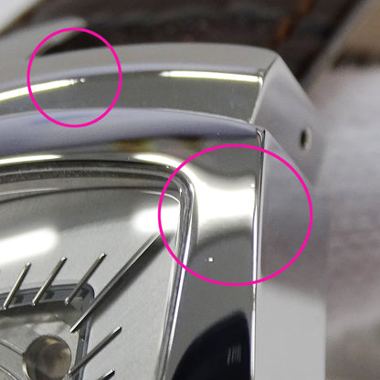 HAMILTON ハミルトン ベンチュラ H245150 メンズ 腕時計 自動巻き AT ステンレス レザー 磨き済み【中古】