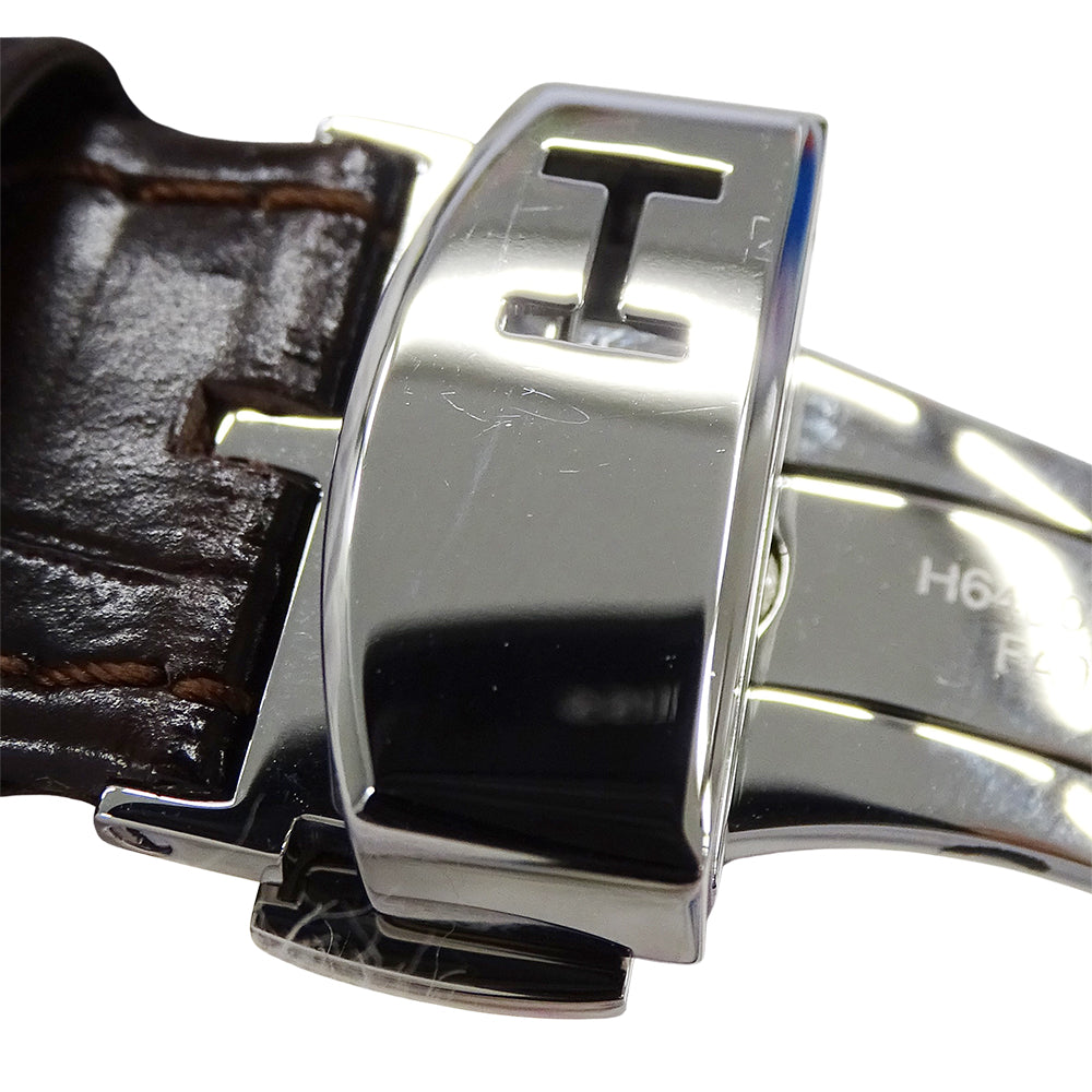 HAMILTON ハミルトン ベンチュラ H245150 メンズ 腕時計 自動巻き AT ステンレス レザー 磨き済み【中古】