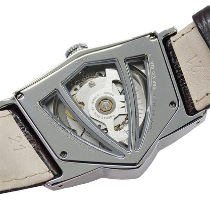 HAMILTON ハミルトン ベンチュラ H245150 メンズ 腕時計 自動巻き AT ステンレス レザー 磨き済み【中古】