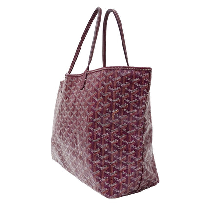 GOYARD ゴヤール サンルイPM トートバッグ ボルドー コーティングキャンバス レディース 【中古】