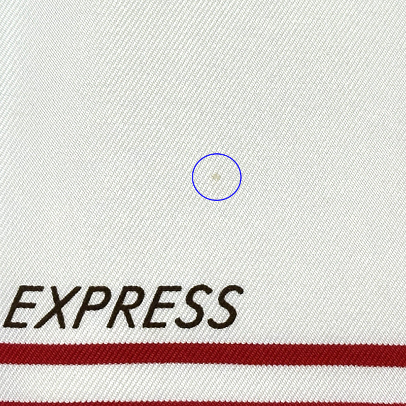 HERMES エルメス カレ90 FAUBOURG EXPRESS フォーブルエクスプレス スカーフ ホワイト レインボー シルク レディース 【中古】