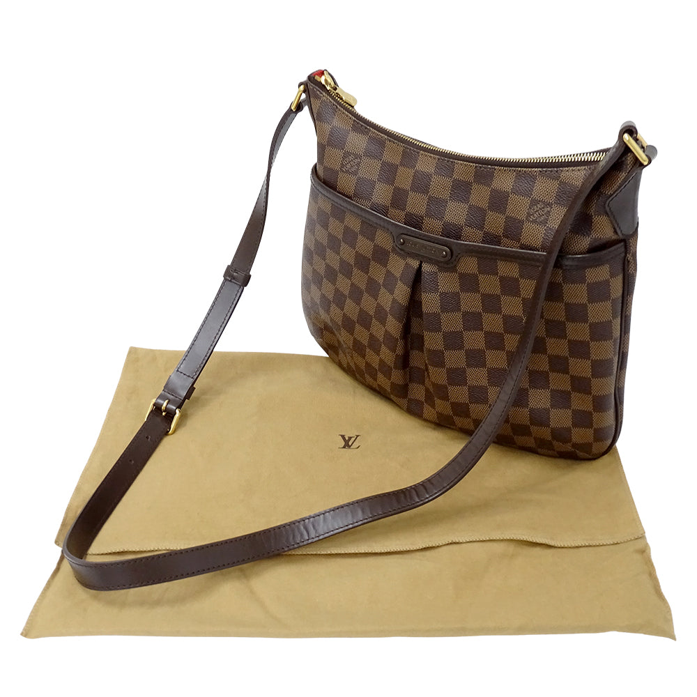 LOUIS VUITTON ルイ・ヴィトン ブルームズベリ PM ショルダーバッグ ダミエ ダミエエベヌ N42251 ダミエキャンバス レディース 【中古】