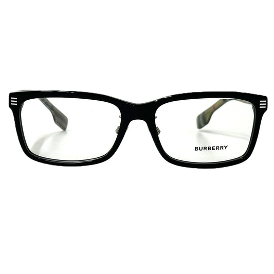 BURBERRY バーバリー メガネ ブラック ブラウン B2352-F プラスチック メンズ 【中古】
