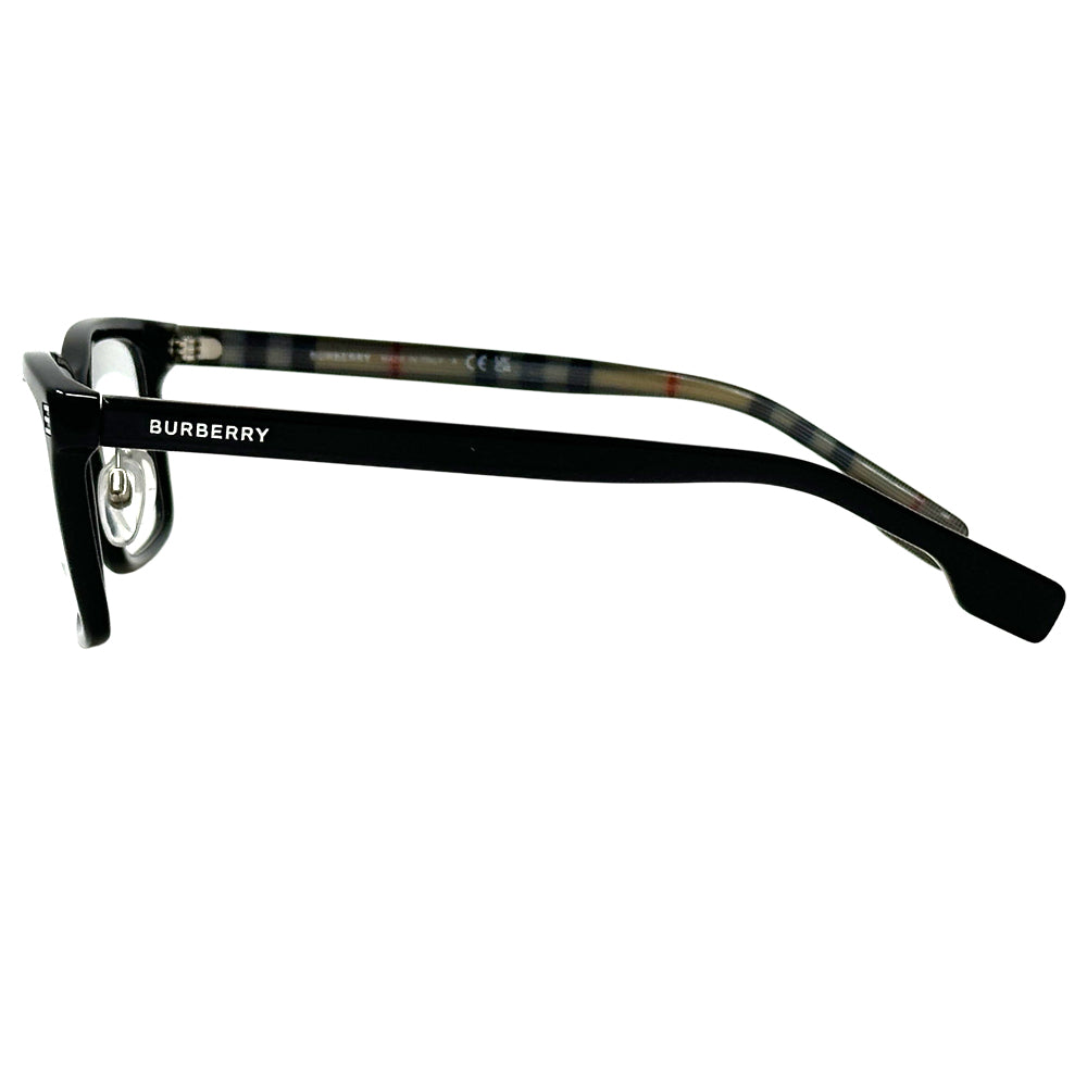 BURBERRY バーバリー メガネ ブラック ブラウン B2352-F プラスチック メンズ 【中古】