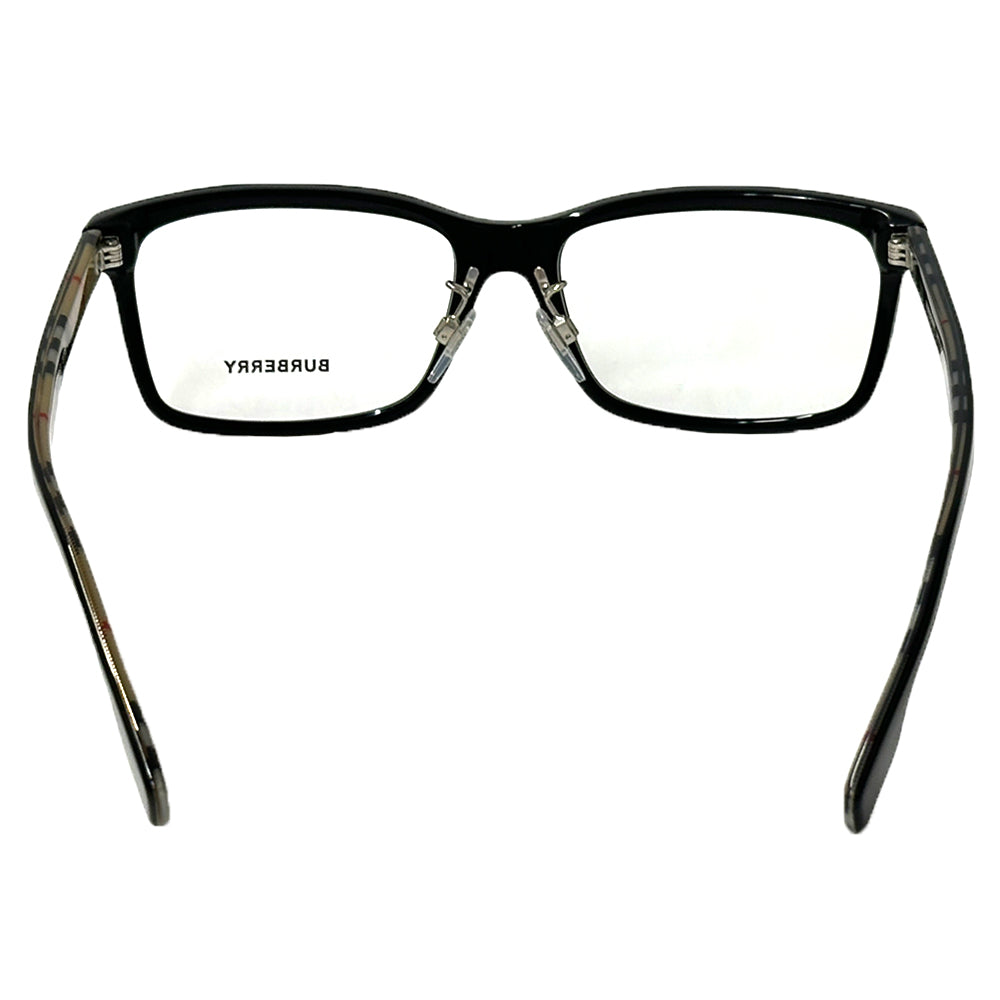 BURBERRY バーバリー メガネ ブラック ブラウン B2352-F プラスチック メンズ 【中古】