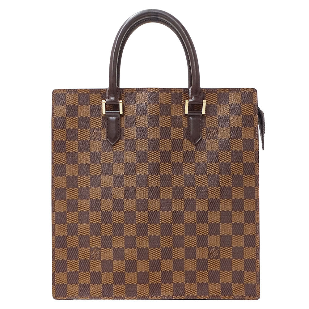 LOUIS VUITTON ルイ・ヴィトン ヴェニスPM トートバッグ ダミエ エベヌ ブラウン N51145 ダミエキャンバス レディース 【中古】