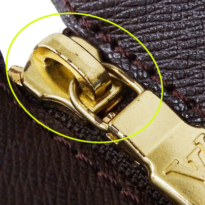 LOUIS VUITTON ルイ・ヴィトン ヴェニスPM トートバッグ ダミエ エベヌ ブラウン N51145 ダミエキャンバス レディース 【中古】