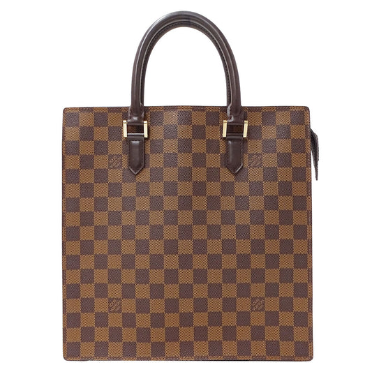 LOUIS VUITTON ルイ・ヴィトン ヴェニスPM トートバッグ ダミエ エベヌ ブラウン N51145 ダミエキャンバス レディース 【中古】