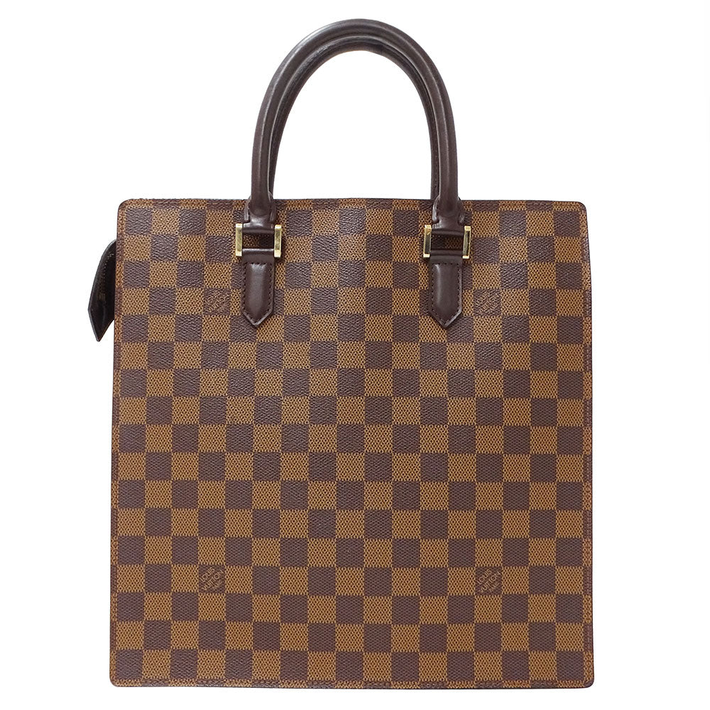 LOUIS VUITTON ルイ・ヴィトン ヴェニスPM トートバッグ ダミエ エベヌ ブラウン N51145 ダミエキャンバス レディース 【中古】