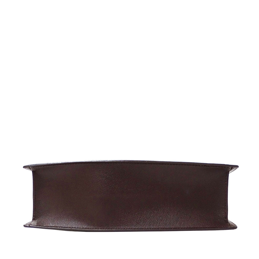 LOUIS VUITTON ルイ・ヴィトン ヴェニスPM トートバッグ ダミエ エベヌ ブラウン N51145 ダミエキャンバス レディース 【中古】