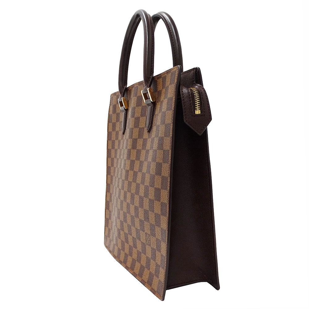 LOUIS VUITTON ルイ・ヴィトン ヴェニスPM トートバッグ ダミエ エベヌ ブラウン N51145 ダミエキャンバス レディース 【中古】