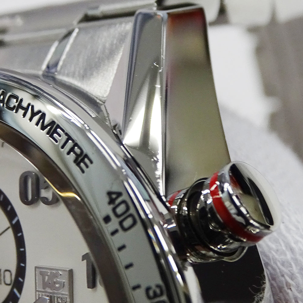 TAG Heuer タグホイヤー カレラ CV2A11 BA0796 メンズ 腕時計 キャリバー16 クロノグラフ 自動巻き AT ステンレス SS シルバー 磨き済み 【中古】