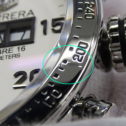 TAG Heuer タグホイヤー カレラ CV2A11 BA0796 メンズ 腕時計 キャリバー16 クロノグラフ 自動巻き AT ステンレス SS シルバー 磨き済み 【中古】