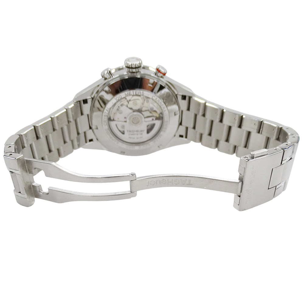 TAG Heuer タグホイヤー カレラ CV2A11 BA0796 メンズ 腕時計 キャリバー16 クロノグラフ 自動巻き AT ステンレス SS シルバー 磨き済み 【中古】