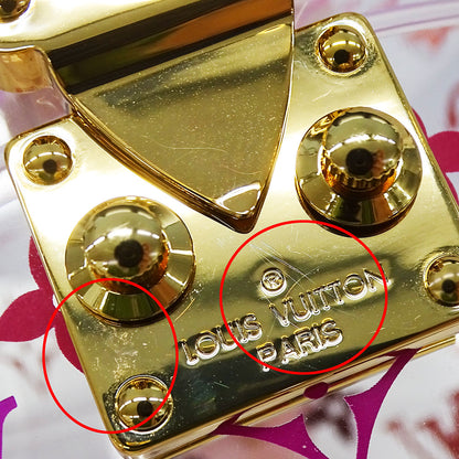 LOUIS VUITTON ルイ・ヴィトン ボワット・スコット その他小物 モノグラム ピンク 透明 GI0362 アクリル レディース 【中古】