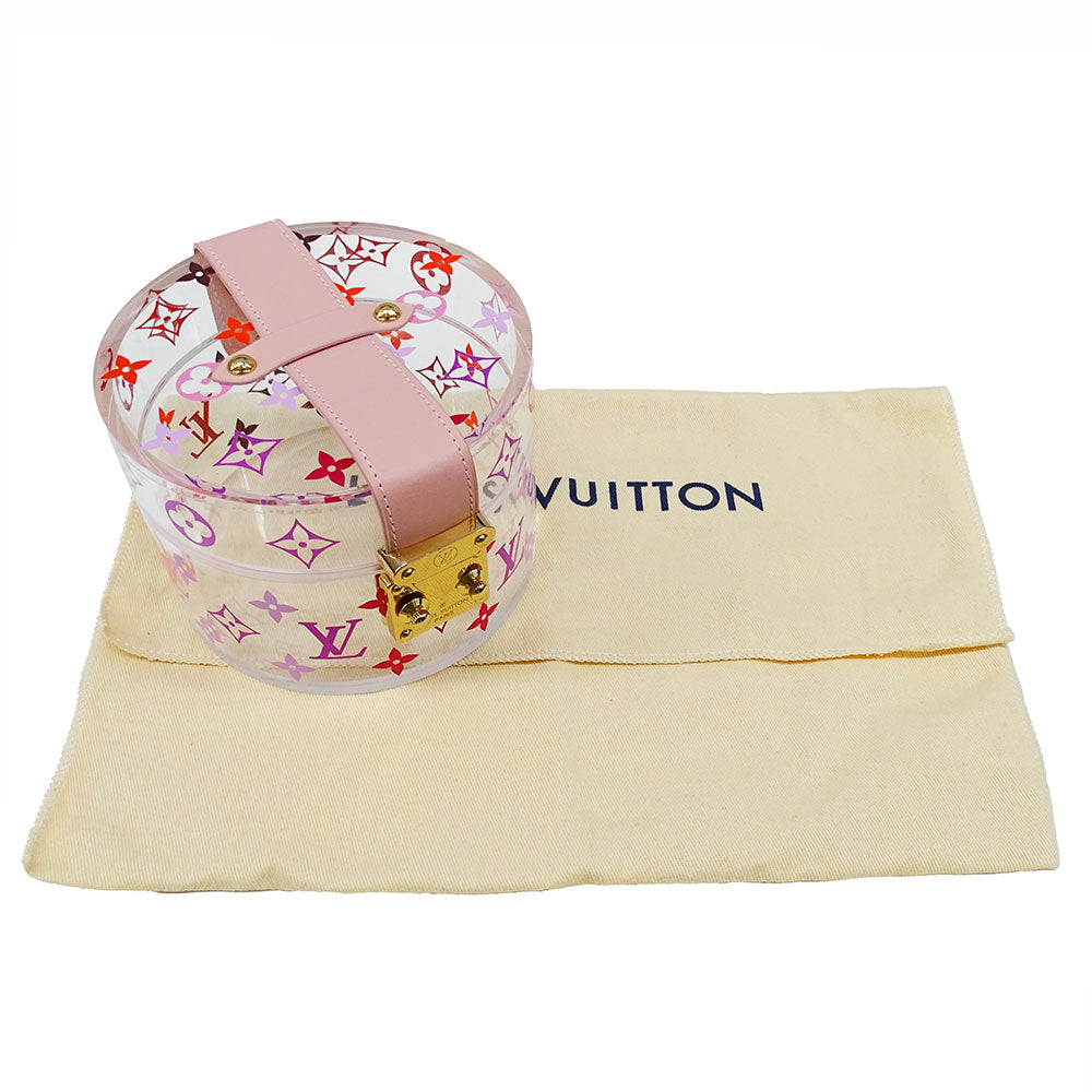 LOUIS VUITTON ルイ・ヴィトン ボワット・スコット その他小物 モノグラム ピンク 透明 GI0362 アクリル レディース 【中古】