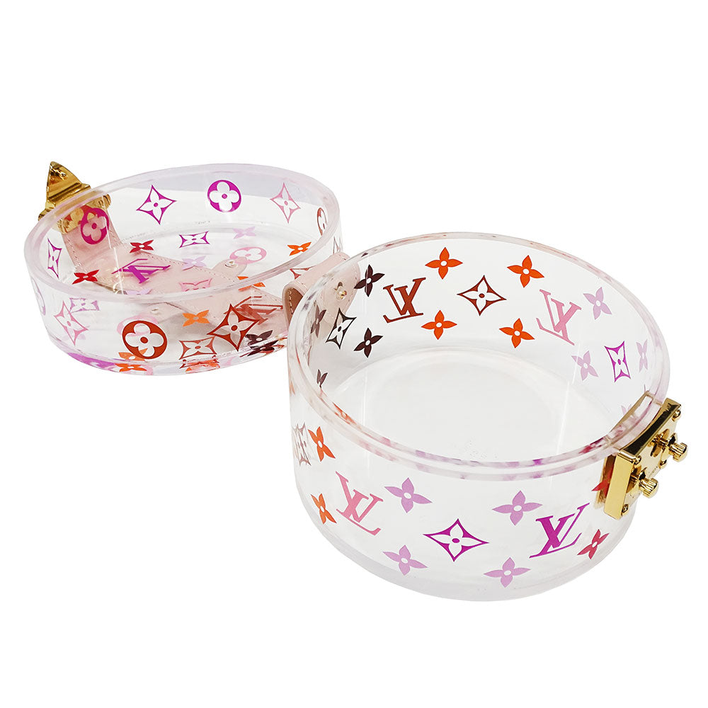 LOUIS VUITTON ルイ・ヴィトン ボワット・スコット その他小物 モノグラム ピンク 透明 GI0362 アクリル レディース 【中古】