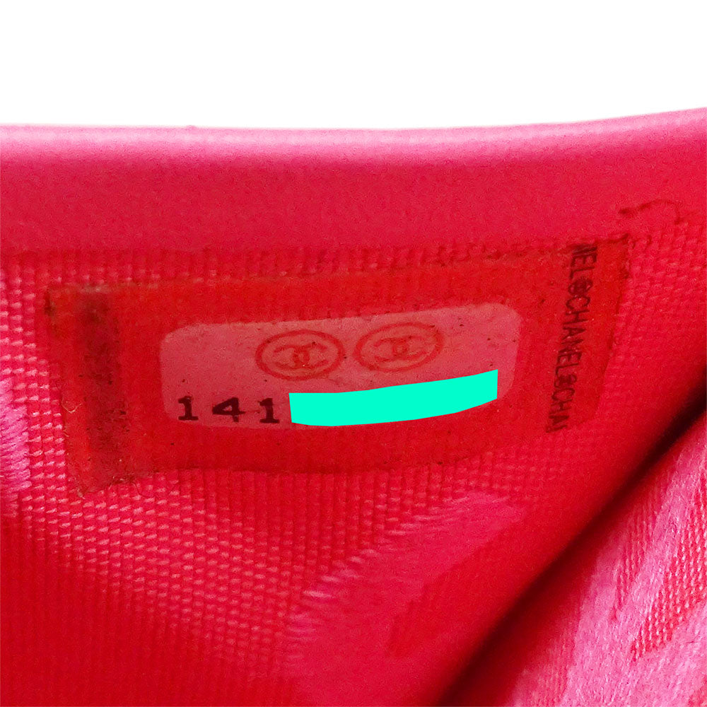 CHANEL シャネル 長財布 カンボン ブラック シルバー金具 ラムスキン レディース 【中古】
