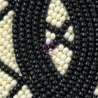 CHANEL シャネル サンダル ココマーク ホワイト ブラック 38 24.5cm ビーズ レディース 【中古】