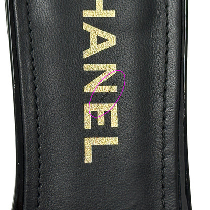 CHANEL シャネル サンダル ココマーク ブラック メッシュ 39 25cm レディース 【中古】