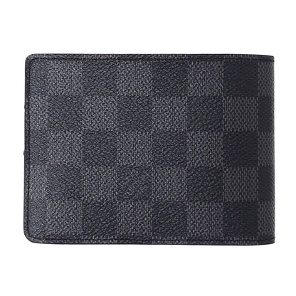 LOUIS VUITTON ルイ・ヴィトン ポルトフォイユ ミュルティプル 二つ折り財布 ダミエ グラフィット ダミエグラフィット N62663 ダミエグラフィットキャンバス メンズ 【中古】