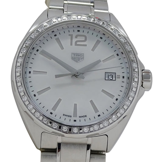 TAG Heuer タグホイヤー フォーミュラ1 レディ WBJ131A BA0666 レディース 腕時計 ダイヤモンド シェル デイト クオーツ ステンレス 磨き済み【中古】