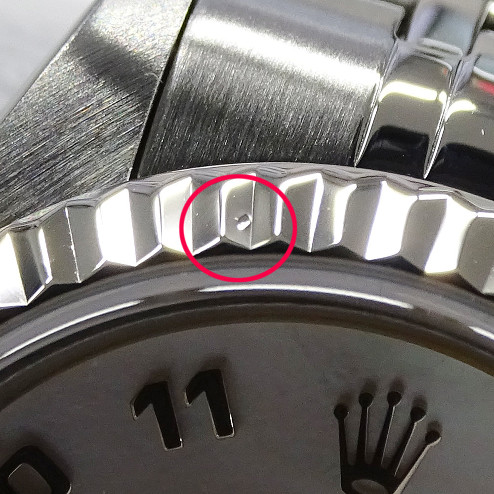 ROLEX ロレックス デイトジャスト 79174NA P番 レディース 腕時計 シェル 自動巻き AT ステンレス SS WG 磨き済み【中古】
