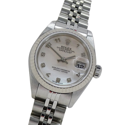 ROLEX ロレックス デイトジャスト 79174NA P番 レディース 腕時計 シェル 自動巻き AT ステンレス SS WG 磨き済み【中古】