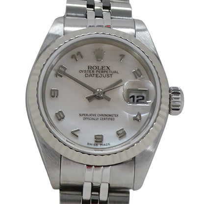 ROLEX ロレックス デイトジャスト 79174NA P番 レディース 腕時計 シェル 自動巻き AT ステンレス SS WG 磨き済み【中古】
