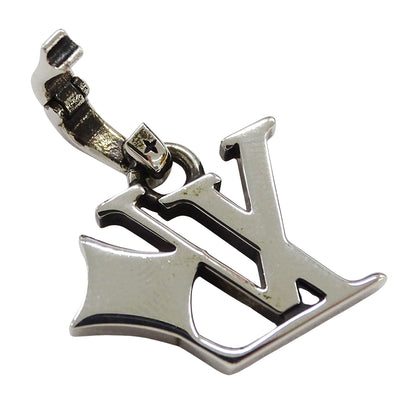 LOUIS VUITTON ルイ・ヴィトン LVフラワーチャーム ペンダントトップ シルバー メンズ M03091 LE2285【中古】