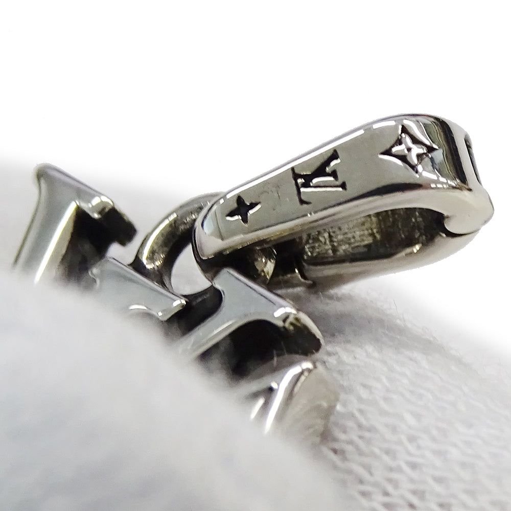 LOUIS VUITTON ルイ・ヴィトン LVフラワーチャーム ペンダントトップ シルバー メンズ M03091 LE2285【中古】