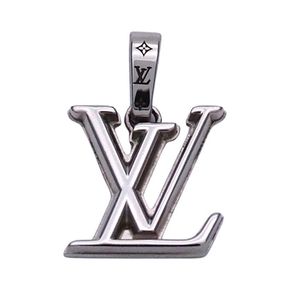 LOUIS VUITTON ルイ・ヴィトン チャーム・LV ディメンション ペンダントトップ メタル シルバー レディース メンズ M02747 【中古】