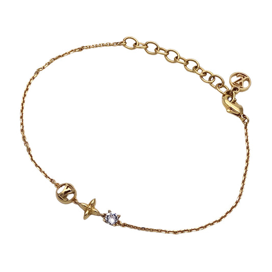 LOUIS VUITTON ルイ・ヴィトン ブレスレット・プティルイ ブレスレット メタル ゴールド レディース M00374 【中古】