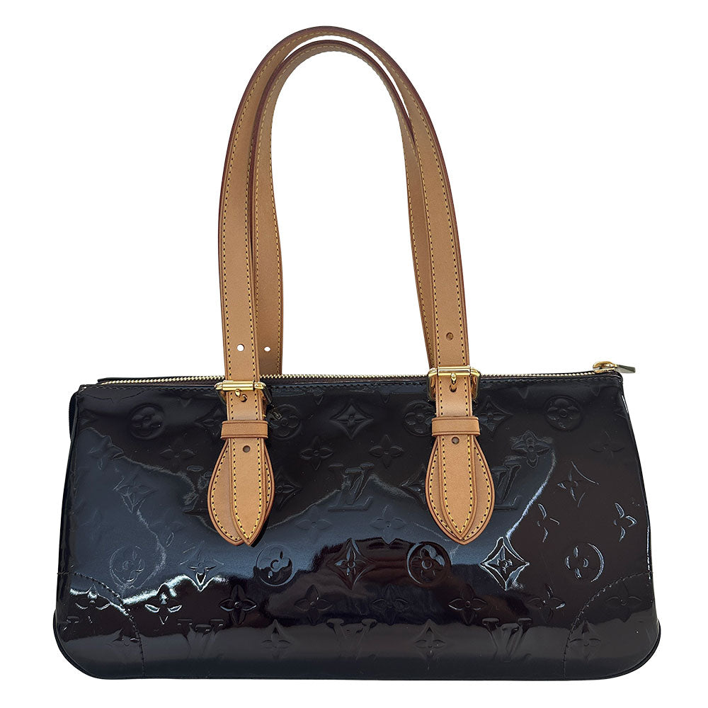 LOUIS VUITTON ルイ・ヴィトン ローズウッド・アヴェニュー ショルダーバッグ モノグラム ヴェルニ アマラント M93510 モノグラムヴェルニ レディース 【中古】