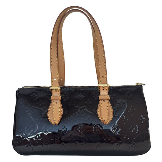 LOUIS VUITTON ルイ・ヴィトン ローズウッド・アヴェニュー ショルダーバッグ モノグラム ヴェルニ アマラント M93510 モノグラムヴェルニ レディース 【中古】