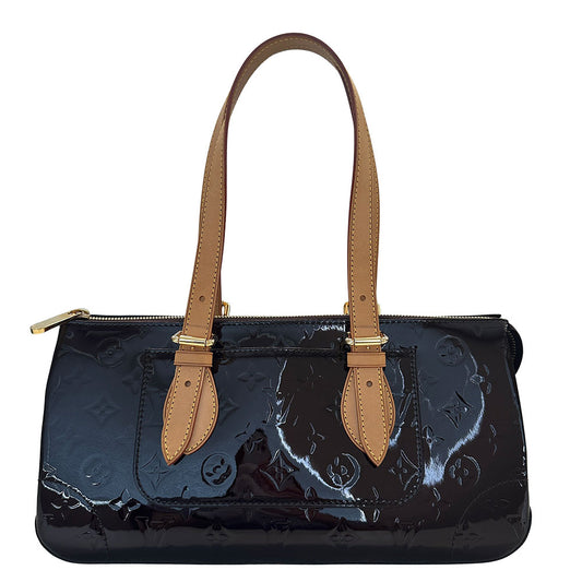 LOUIS VUITTON ルイ・ヴィトン ローズウッド・アヴェニュー ショルダーバッグ モノグラム ヴェルニ アマラント M93510 モノグラムヴェルニ レディース 【中古】