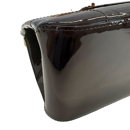 LOUIS VUITTON ルイ・ヴィトン ローズウッド・アヴェニュー ショルダーバッグ モノグラム ヴェルニ アマラント M93510 モノグラムヴェルニ レディース 【中古】